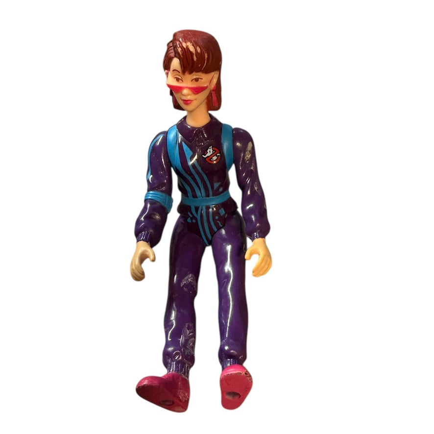 Vintage Kenner Ghostbuster 5" Power Pack Action Figure Janine Melnitz Preowned in GUC