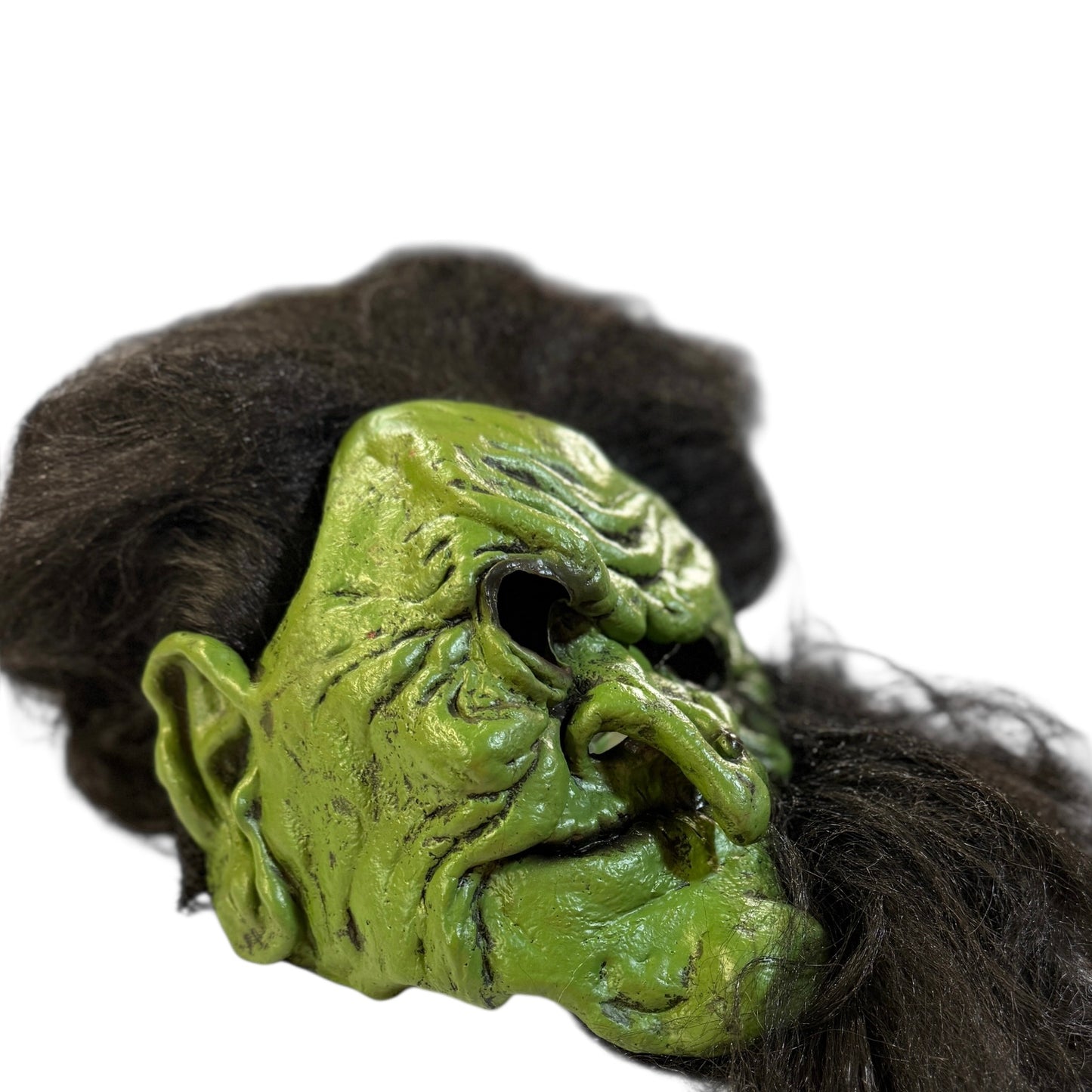 Don Post Studios Witch Mask 2006 Paper Magic Group, Complete with Warts! GUC