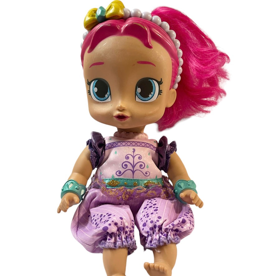 Shimmer & Shine! 2, 11" Genie Dolls in Shimmery, Shiny Outfits with their Animal Friends in EUC