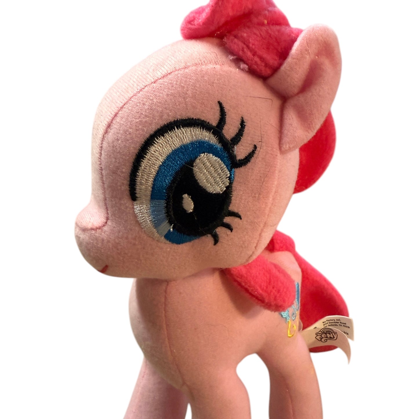 Pinkie Pie, 2018 10" Plush My Little Pony, Beautiful Stitched Eyes, Pink Body with Blue Yellow Balloons