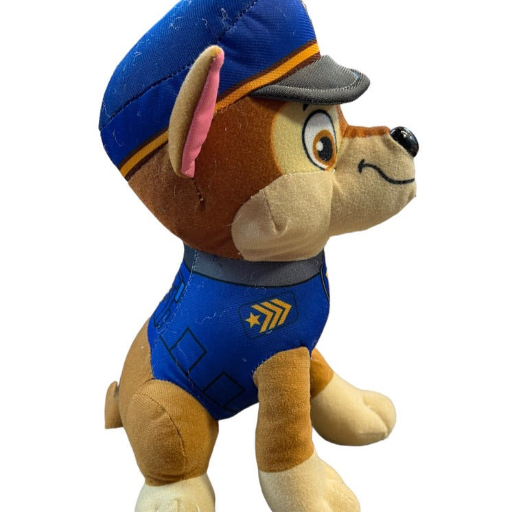 Nickelodeon Paw Patrol, 10" 'Chase', 2019 Spin Master in Good Used Condition