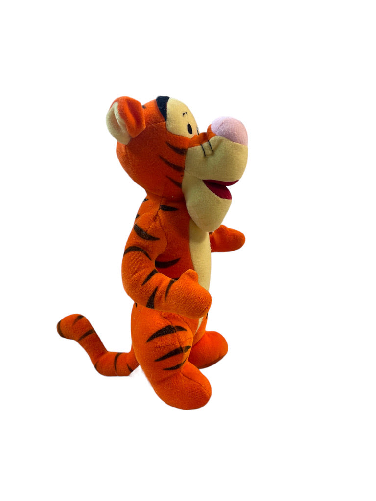Tigger 11" Mattel Stuffed Animal Plush Standing Toy in EUC, Classic Cuddly Tigger!