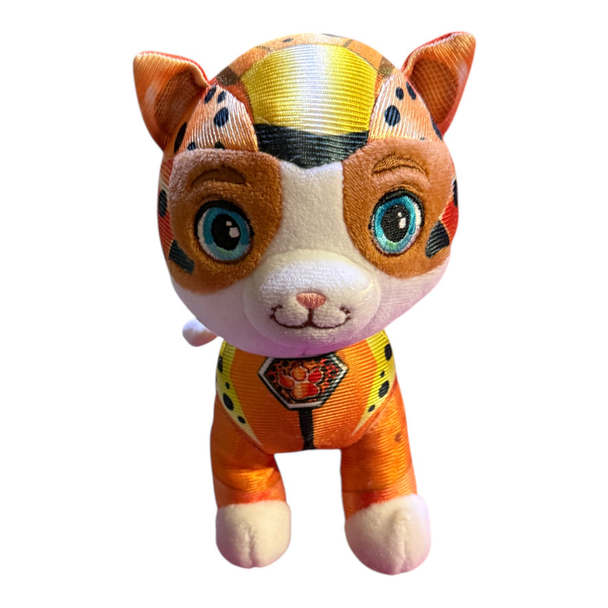 Spin Master Paw Patrol Cat Pack Wildcat Stuffed Animal 8" in Good Preowned Condition