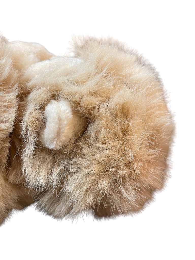 Hanging Monkey 14" Fluffy Soft  Beige Stuffed Animal Toy GUC No Tags