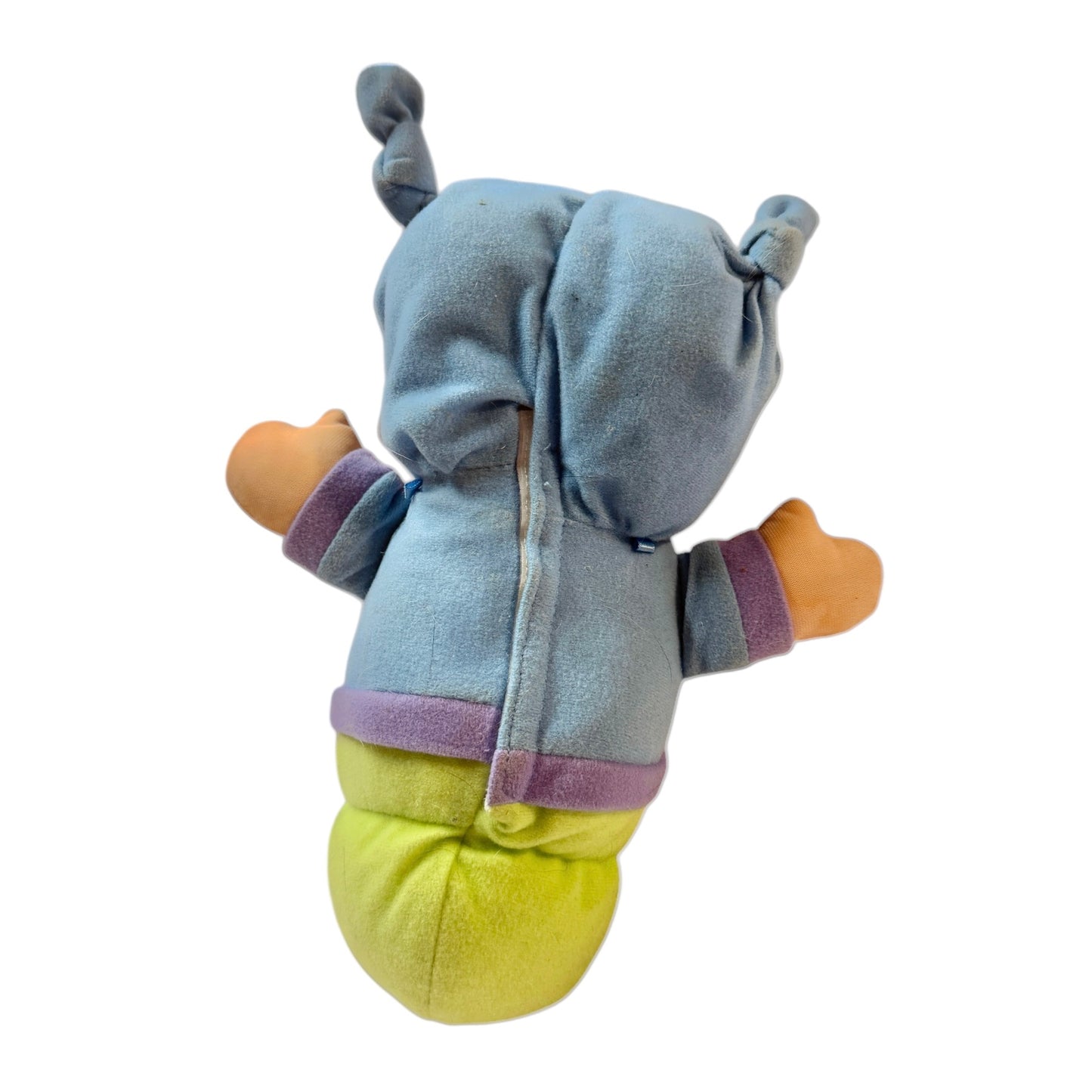 Playskool Hasbro Blue Lullabye GlowWorm Cuddly Musical Nightlight Lovey toy from 2005