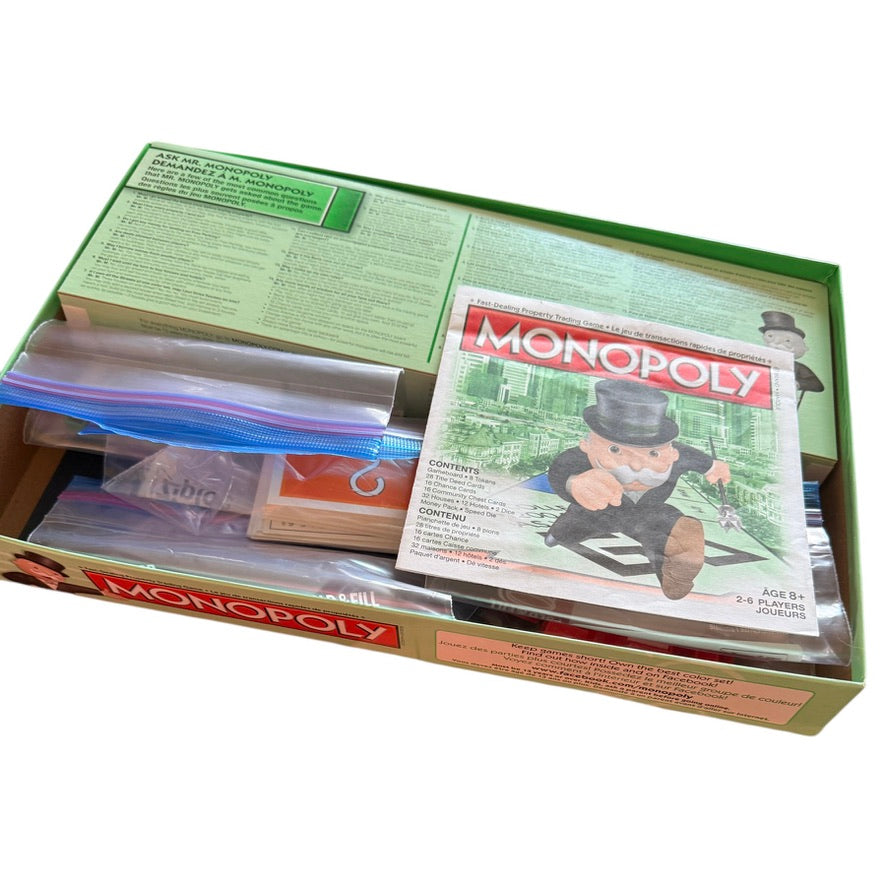 Monopoly Ultimate Banking by Parker Brothers Hasbro Complete & Bilingual in Great Condition!