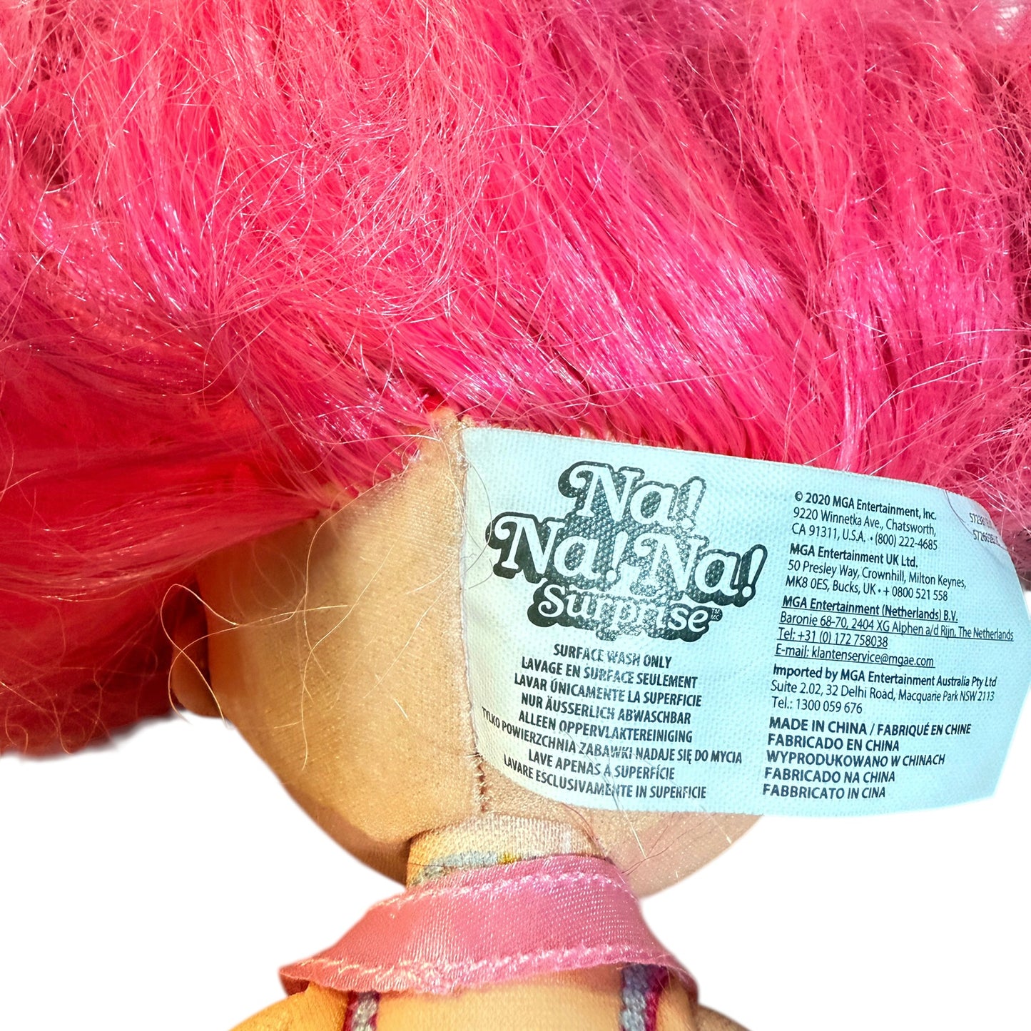 NaNaNa Surprise Teens 12" Doll, 'Coco Von Sparkle'’, Amazing Pink Hair, Original Clothes