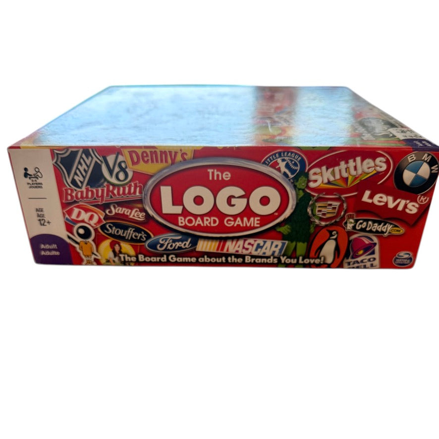 SpinMaster, The Logo Board Game , A Trivia Game About Popular Brands and Logos, Ages 12+