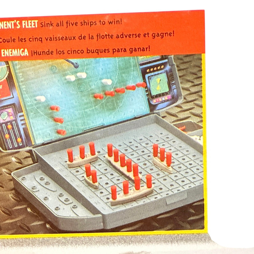 BATTLESHIP The Classic Naval Combat Game Vintage, 1998, Complete and in Good Condition
