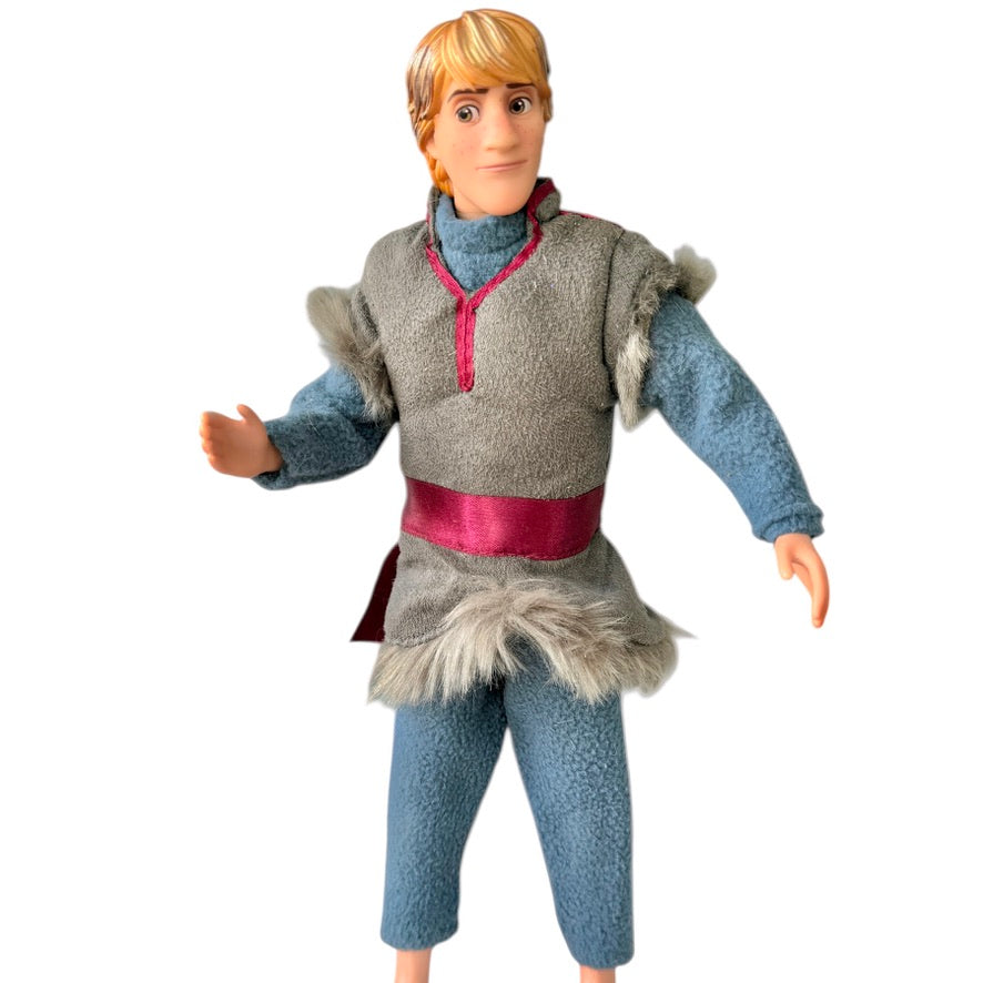 Kristoff, Disney Fashion Doll from Frozen in his Winter Outfit, Preowned in VGUC, Missing Boots