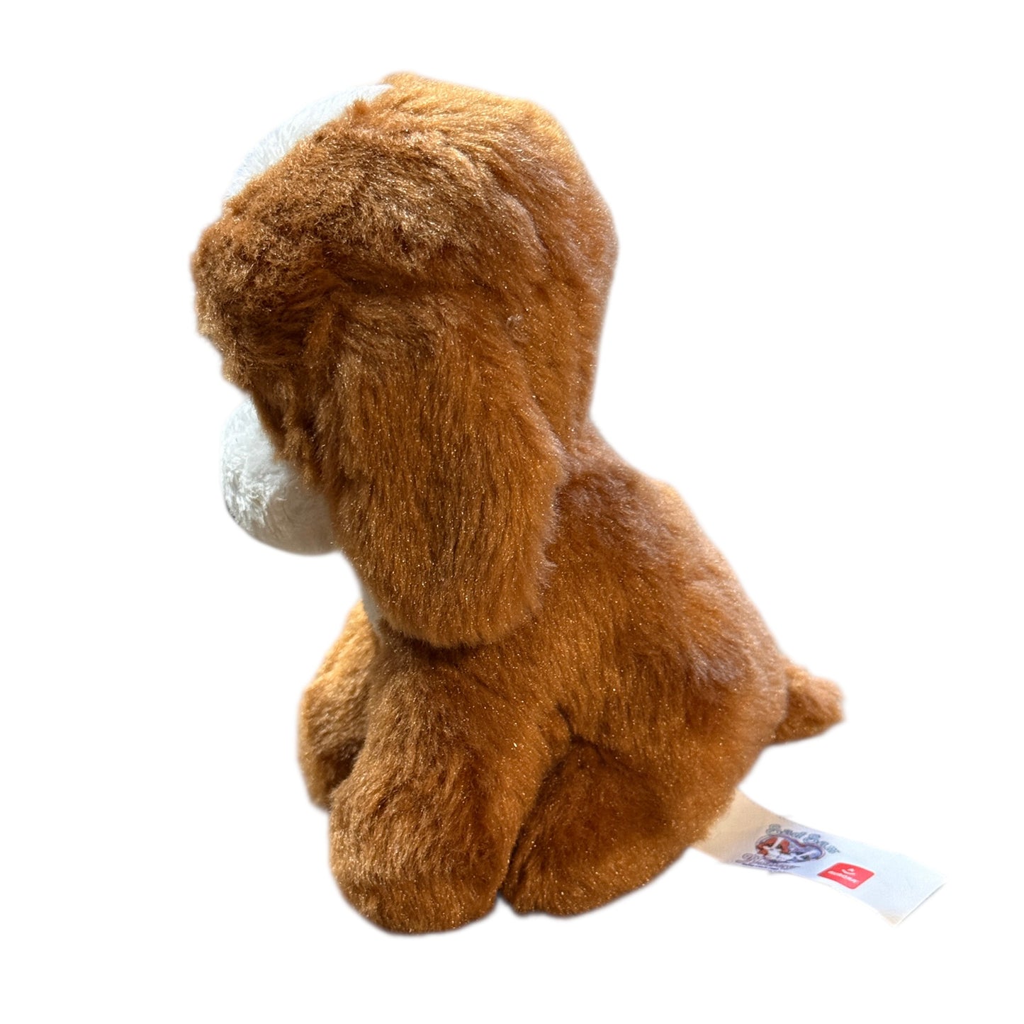 Vintage Aurora Sad Sam 5" Basset Hound Plush, Huge Sad Eyes and Long Silky Ears, in Guc