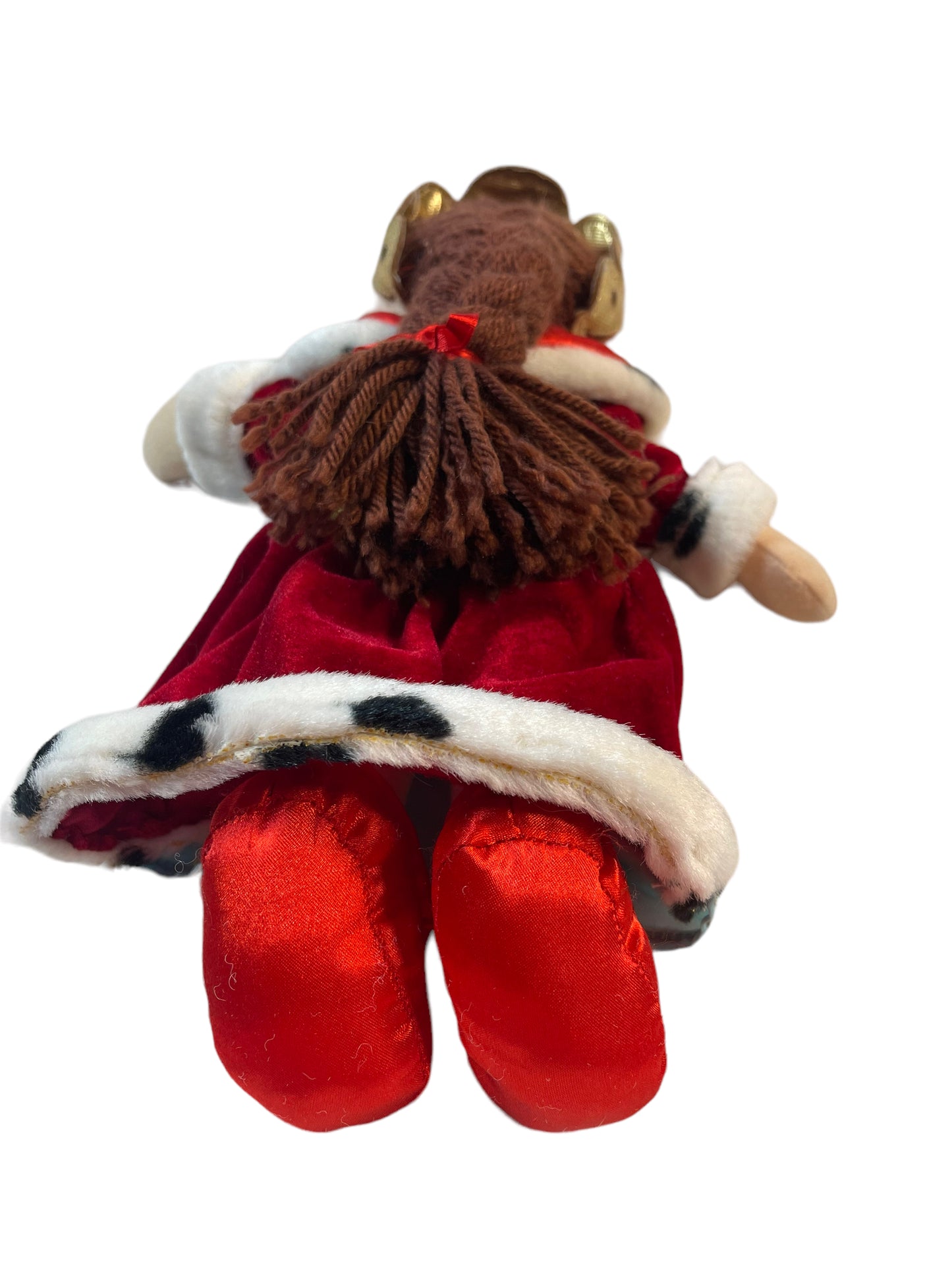 Fiesta Craft Queen Hand Puppet Royally Dressed for Pretend Play Plush Toy EUC