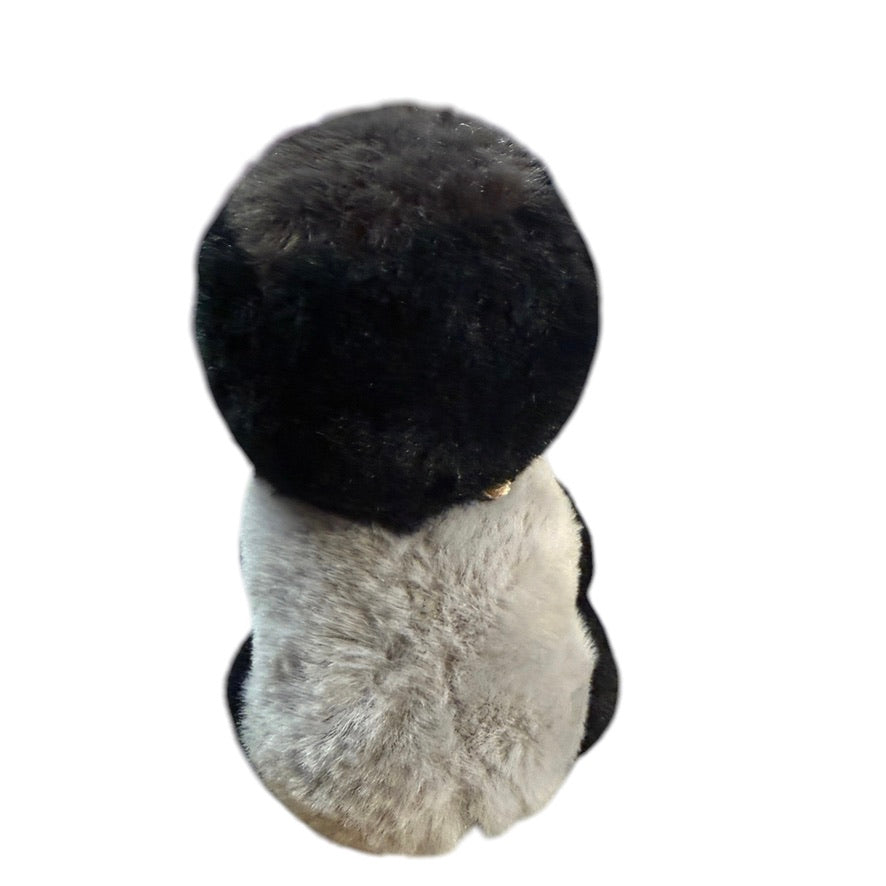 Aurora Mini Black Eco Nation 5" Silverback Gorilla, with Fabric from Recycled Bottles