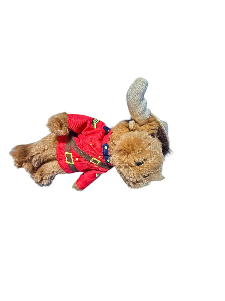 RCMP Foundation 9" Plush Stuffed Sargeant Bullmoose by Stuffed Animal House Preowned with Tags