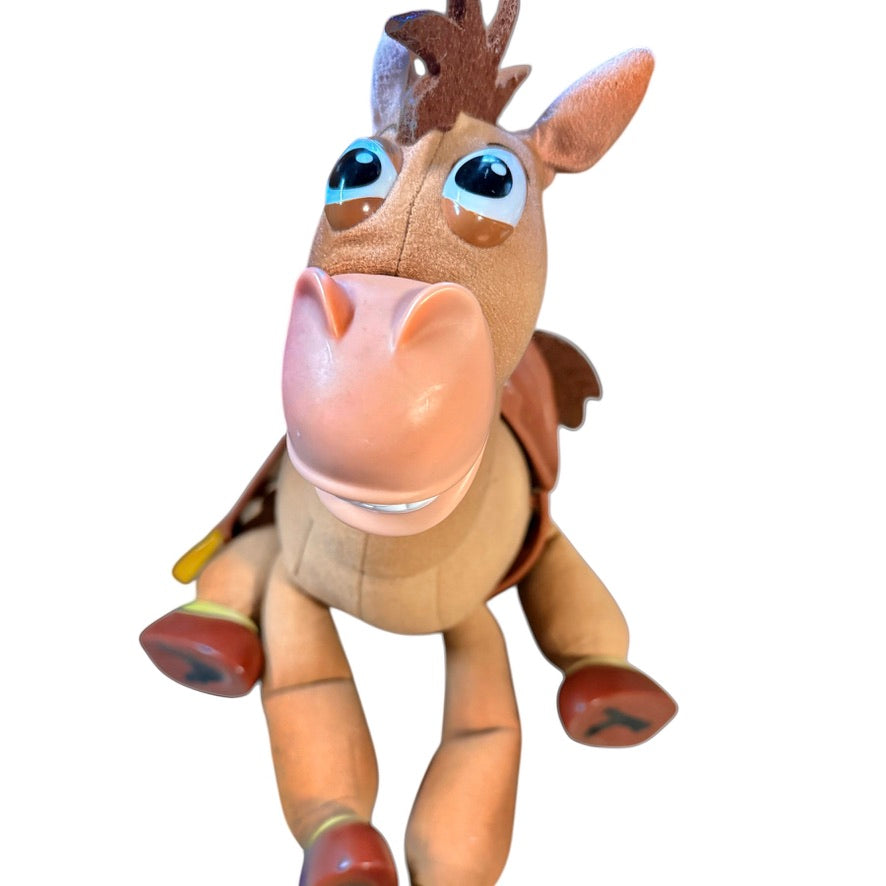 Disney Pixar Toy Story 17" Bullseye Plush Stuffed Animal Toy in GUC, Disconnected Sound Box