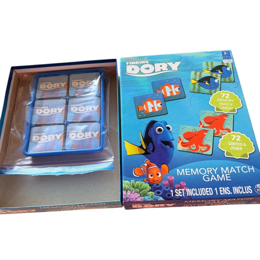 Disney Pixar Finding Dory Memory Match Game, by Spin Master, Ages 3+