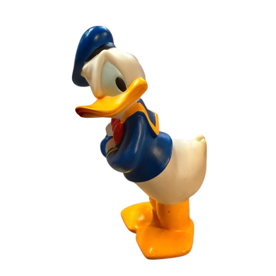 Angry Donald Duck Vintage 5" PVC Figure in Classic Sailor Suit in Good Preowned Condition