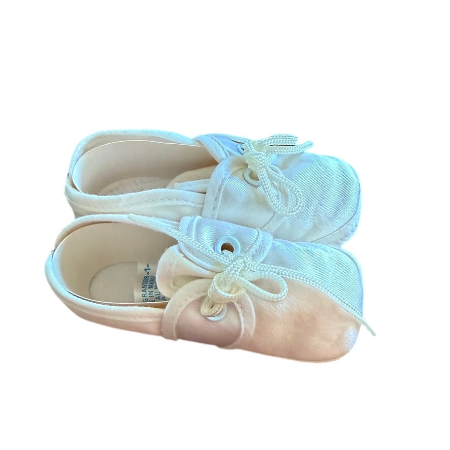Little Steps Newborn to 3 Months Dress Up Shoes, Vintage, Unworn, Damage to Original Box