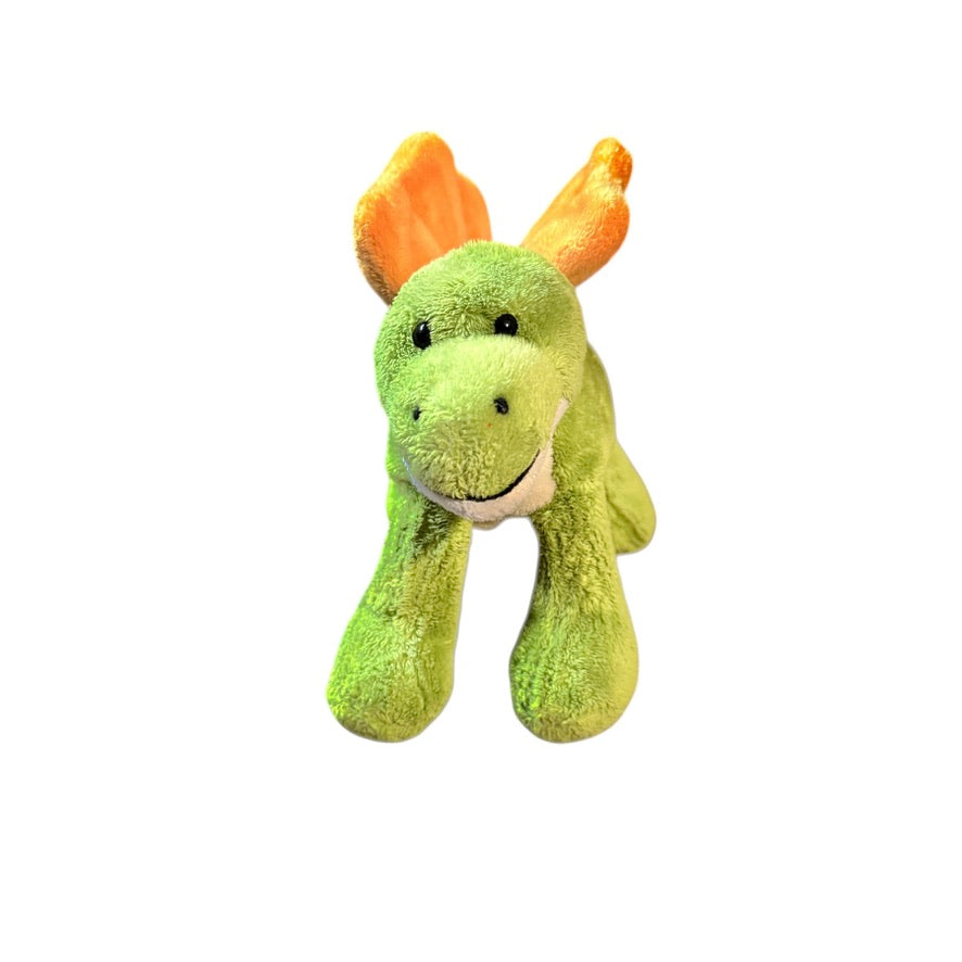 Wild Republic Plush Toy Stegosaurus Finger Puppet in Good Preowned Condition