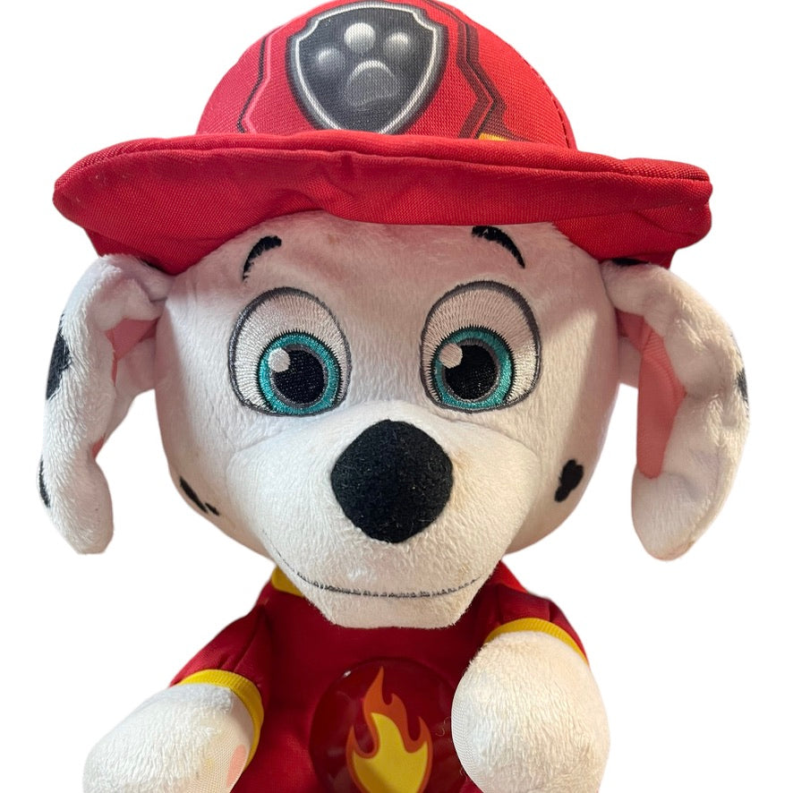 Snuggle Up Paw Patrol Marshall Light Up Pup Musical Lullaby Plush Dalmatian by SpinMaster