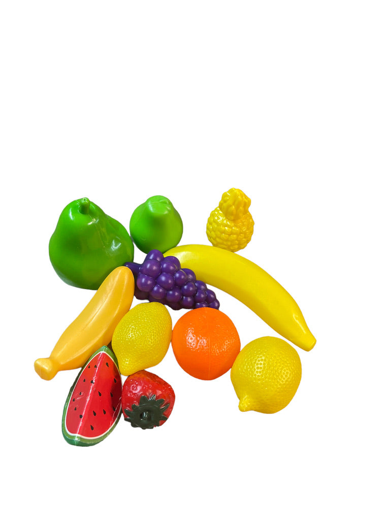 Fruit,-11 PieceLot Mixed Fruit, Just Right for Imaginative Play