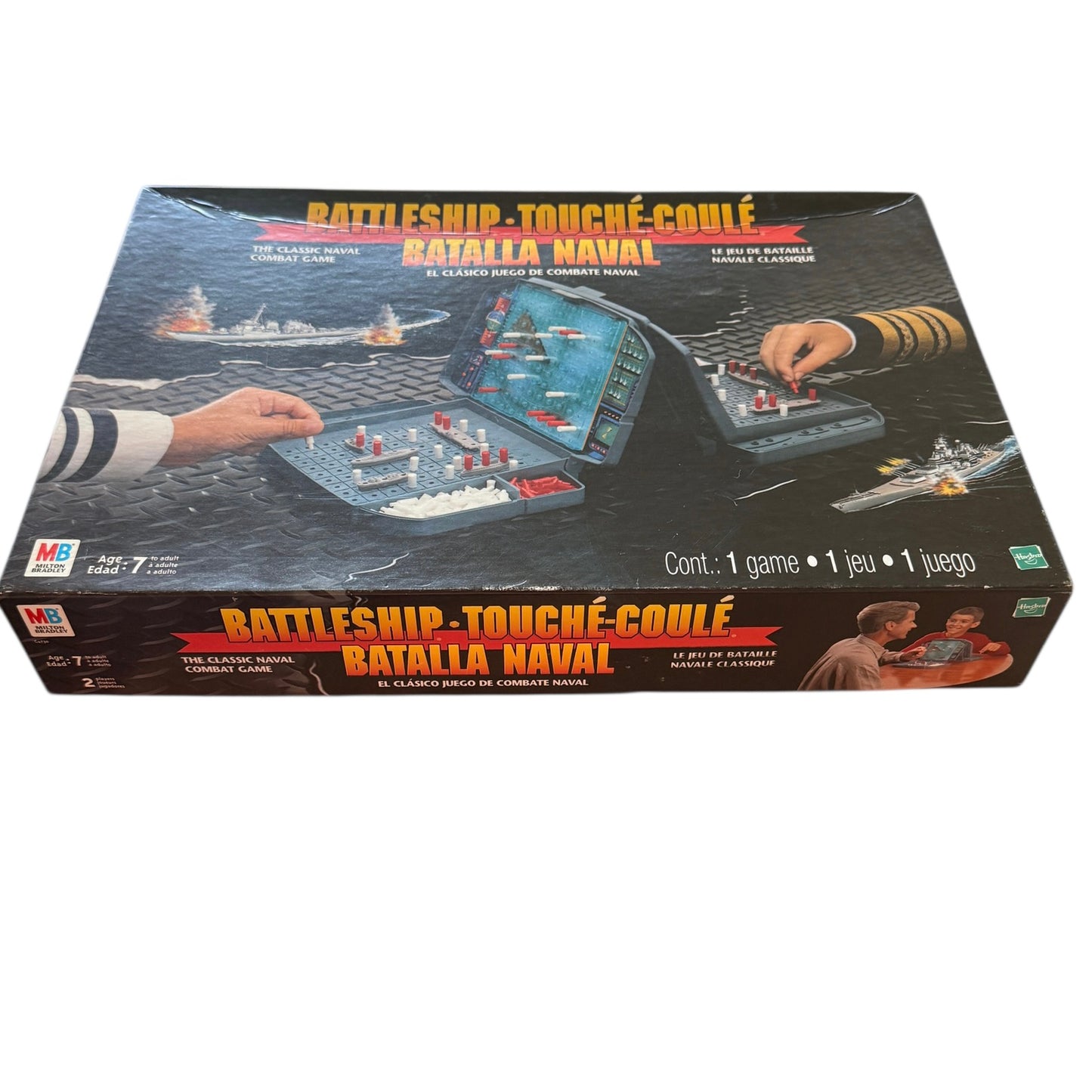 BATTLESHIP The Classic Naval Combat Game Vintage, 1998, Complete and in Good Condition