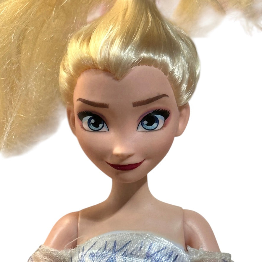 Disney Frozen 11 Musical Adventure ELSA, Original Dress & Shoes in VGUC - Working