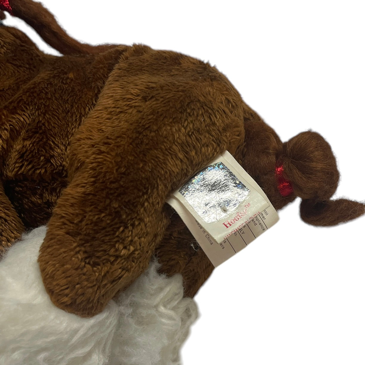 TY Vintage Clydesdale, 'Hoofer, 2002 7" Retired Plush Stuffed Animal Toy, Braided Mane GPWC