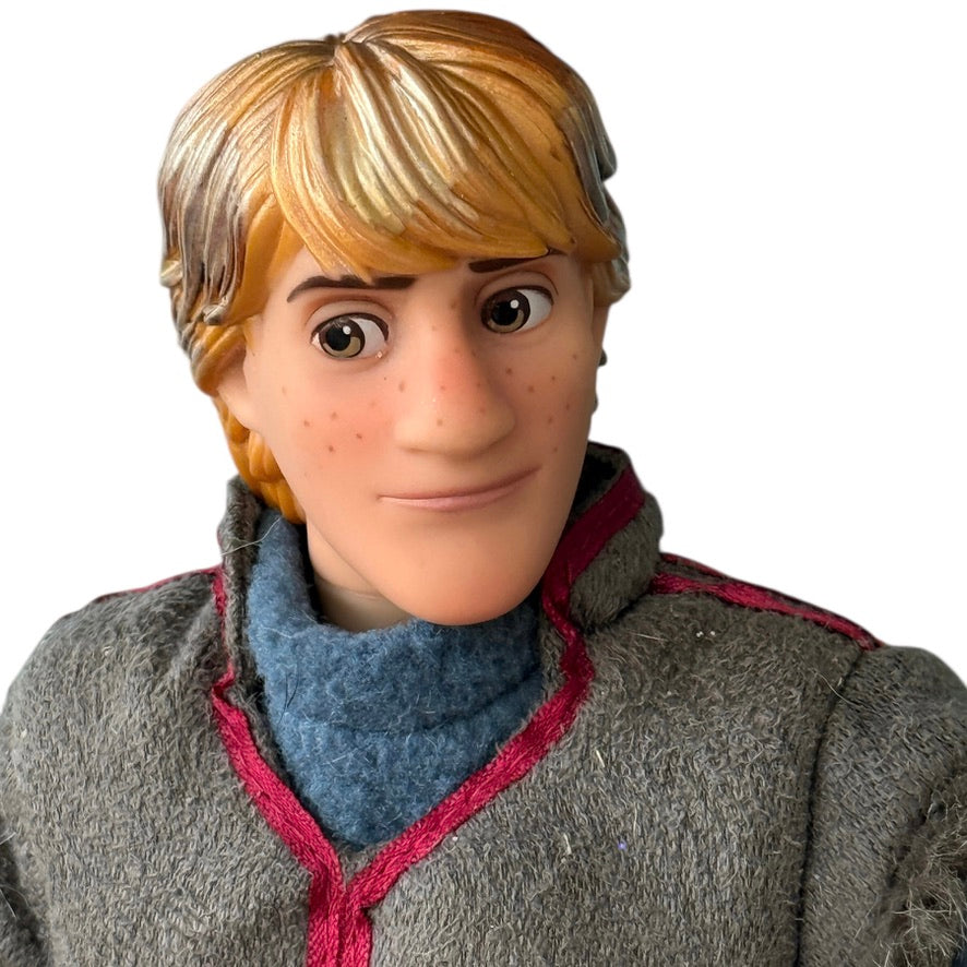 Kristoff, Disney Fashion Doll from Frozen in his Winter Outfit, Preowned in VGUC, Missing Boots