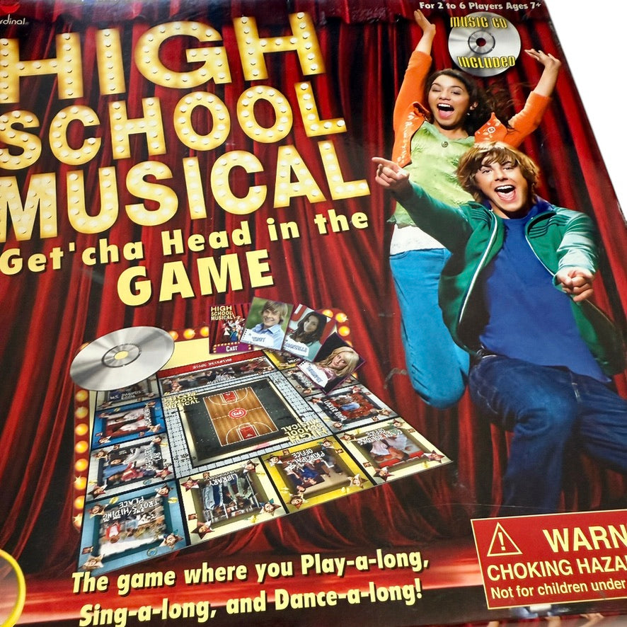 High School Musical Play a-Long, Sing-a-Long & Dance-a-Long Board Game, Preowned in GUC
