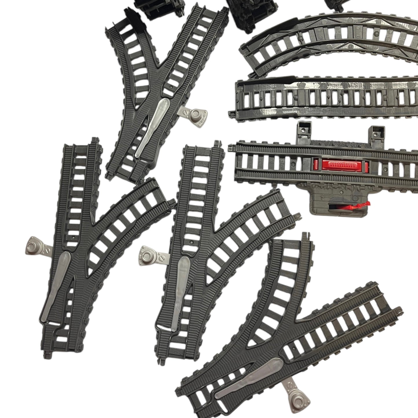 Thomas the Train 36 Piece Charcoal Grey Track Lot in Excellent Preowned Condition