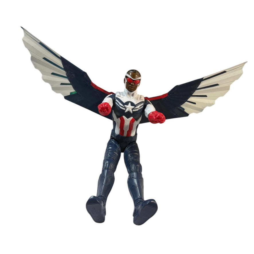 Marvel Legends Falcon Winter Soldiers Captain America, Sam Wilson, BAF Wings in GUC