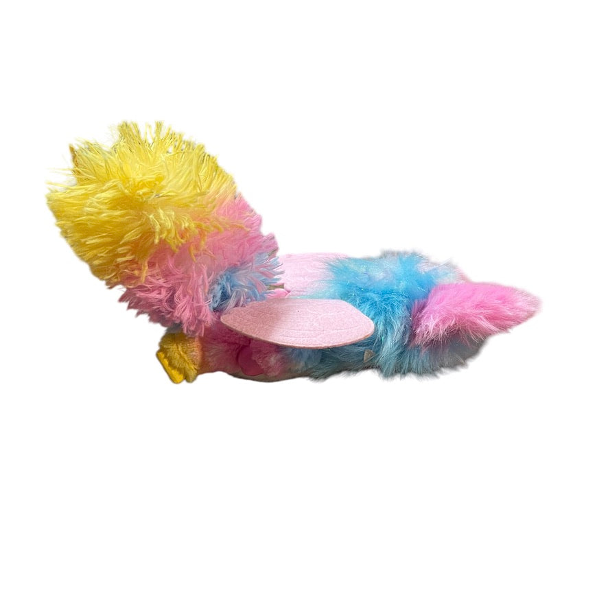 Magic Mixies Rainbow Fox Unicorn with Lights & Sound in Pastel Colours, Fluffy & Sparkly!