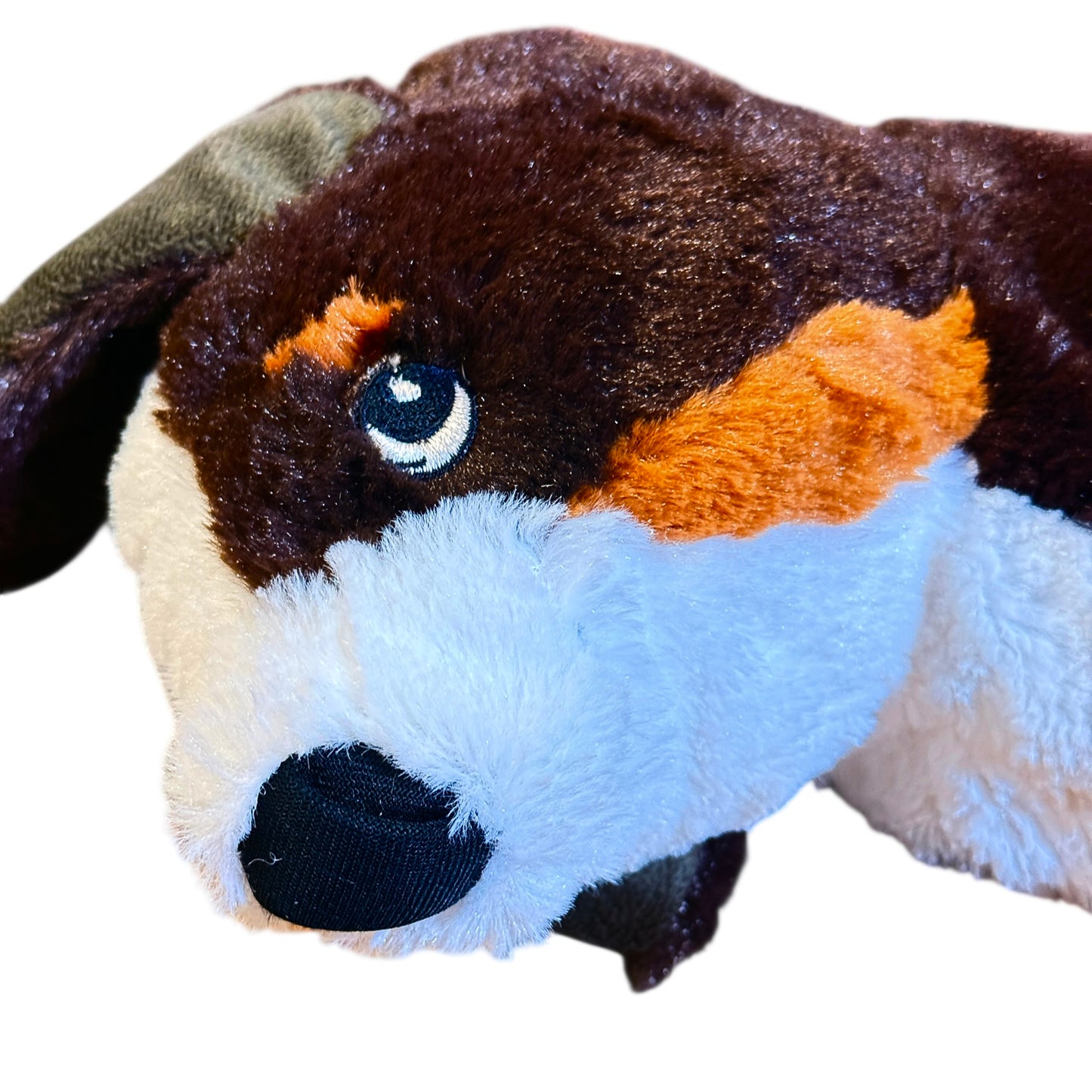 Ikea Hoppig Tri Coloured Bernese Mountain Dog 14” Stuffed Animal Toy Stiched Eyes in EUC