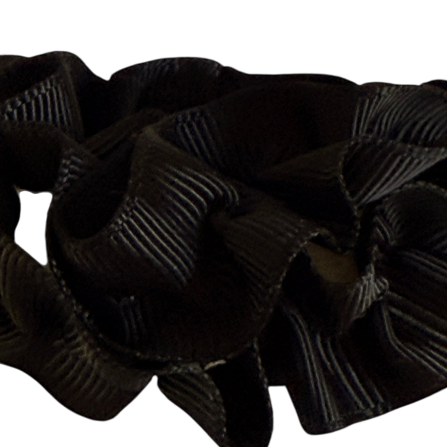 Mud Pie Infant Ruffled Leopard Print Socks with Grosgrain Ribbon & Tiny Black Bow in GUC