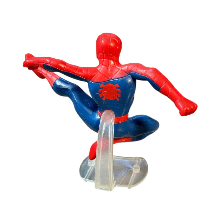 2008 Marvel Adelaide Amazing Spiderman 3" Figure with Stand, Collectible, Toy, Cake Topper
