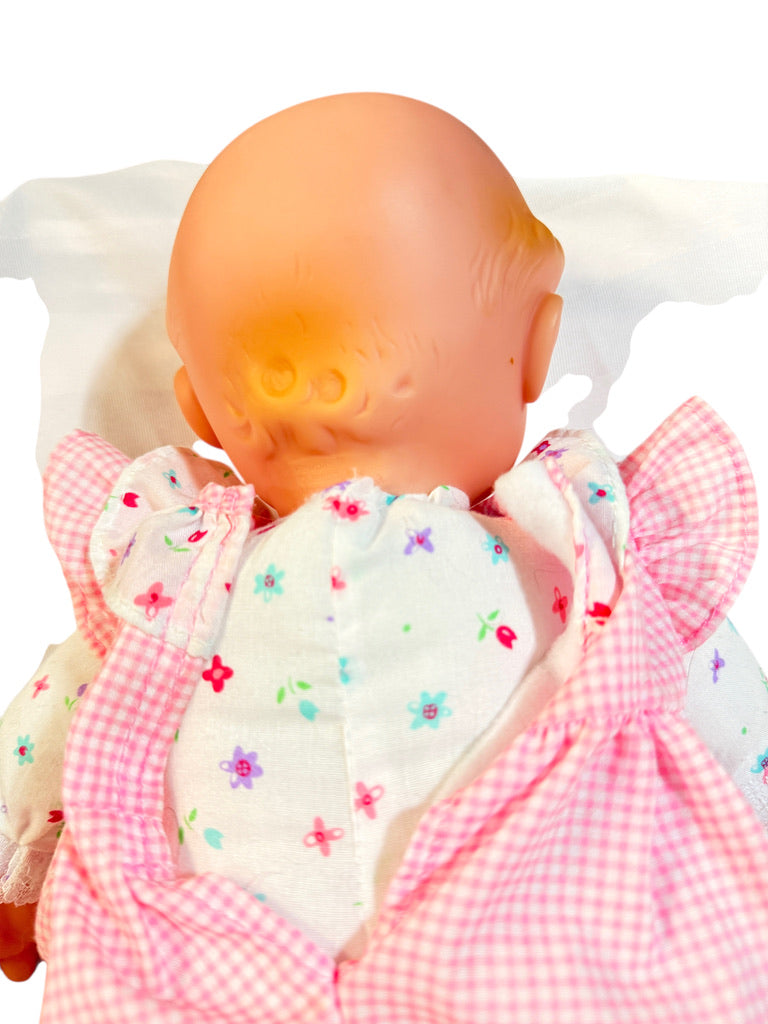 Goldberger Vintage !999 KEWPIE Doll, Moulded Curls, Painted Eyes, Original Clothes, Preowned
