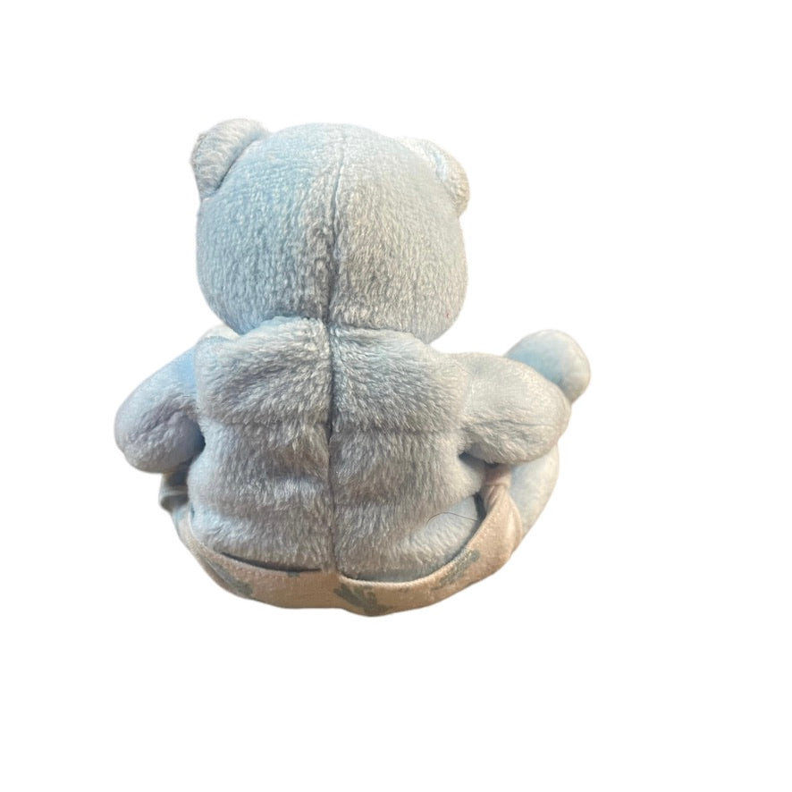 TY Retired Vintage, It"s A Boy! It's a Girl! Pink & Blue Beanie Babies with Embroidery