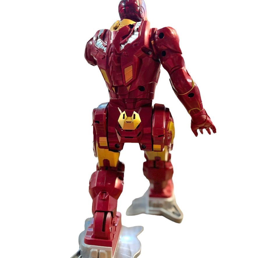 Mattel 2009 Walking/Talking Ironman With Robot Action and Flashing Lights GUC