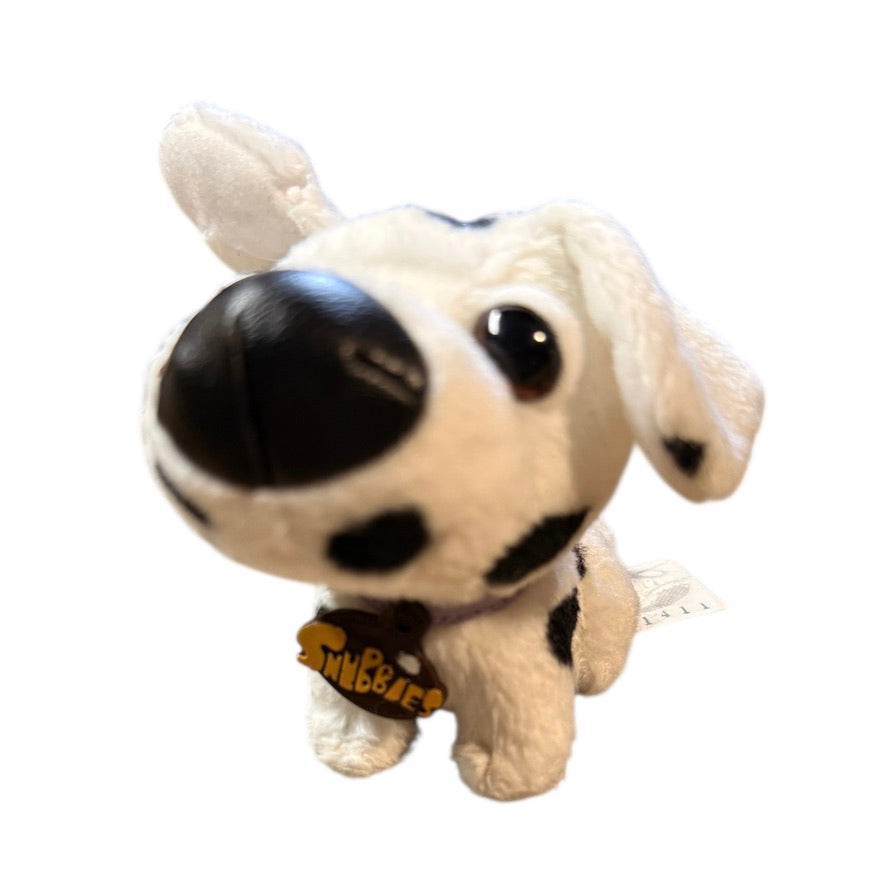 Original Snubbies, by Toy Quest Vintage 3.5 " Dalmatian Plush Dogs with Huge Black Noses