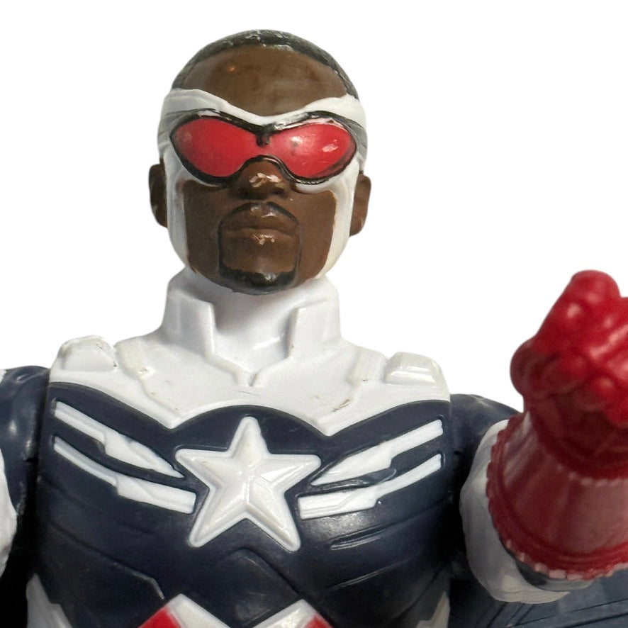 Marvel Legends Falcon Winter Soldiers Captain America, Sam Wilson, BAF Wings in GUC