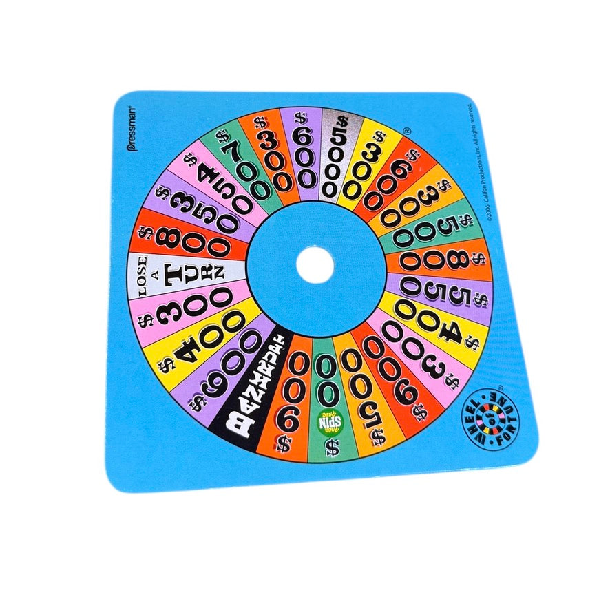 25th Silver Anniversary Edition 'Wheel of Fortune' with 96 Puzzles - 48 Designed for Kids
