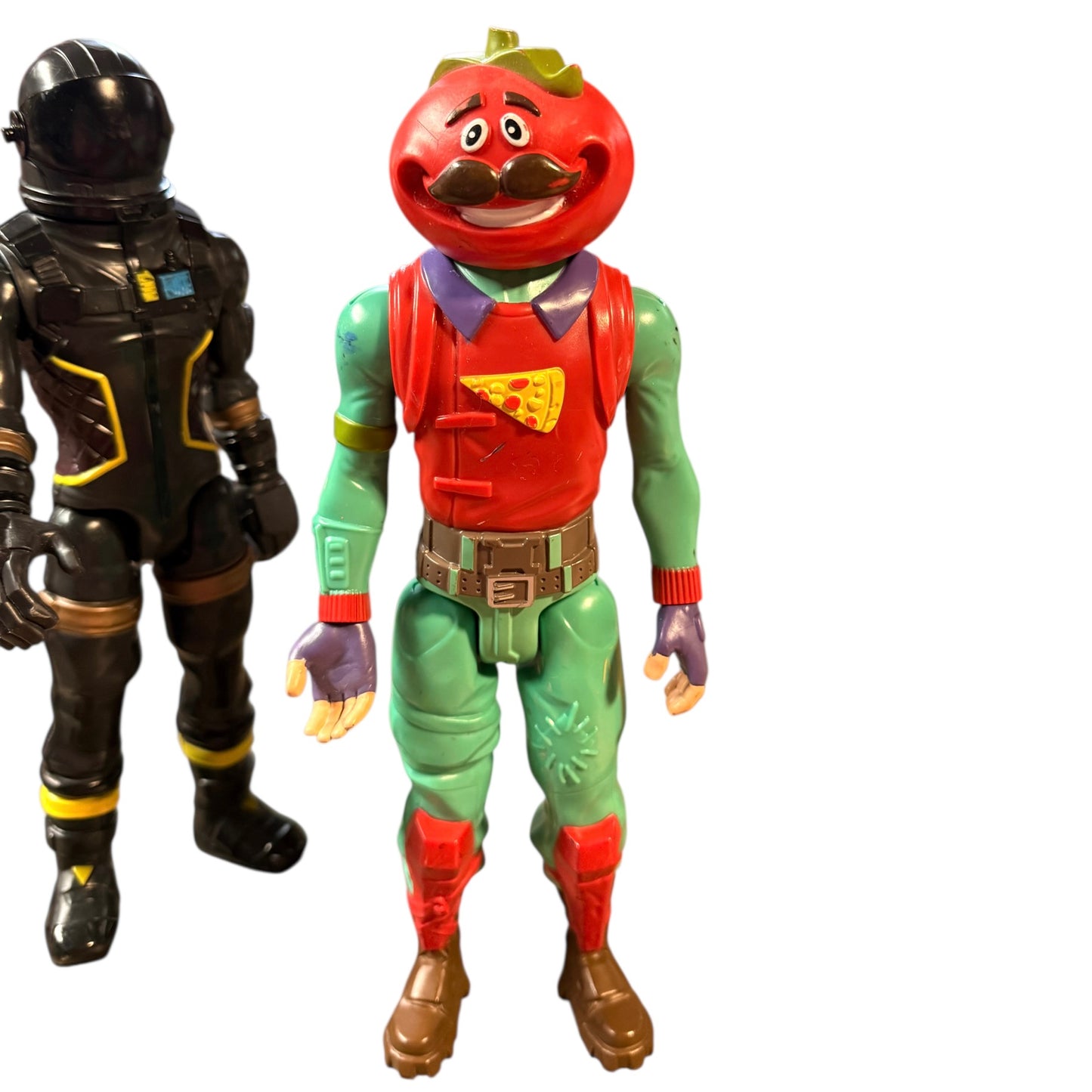 Fortnite Victory Series Lot of 2 12" Action Figure/Collectibles Tomatohead and Dark Voyager GUC