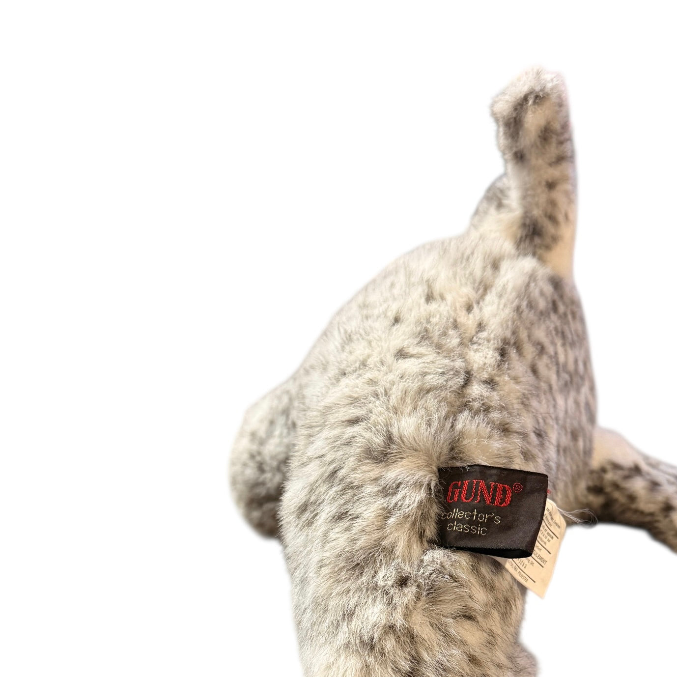 'Scooba', Vintage Gund Collector's Classic Baby Sea Lion Plush Grey & White Spotted Coat EUC