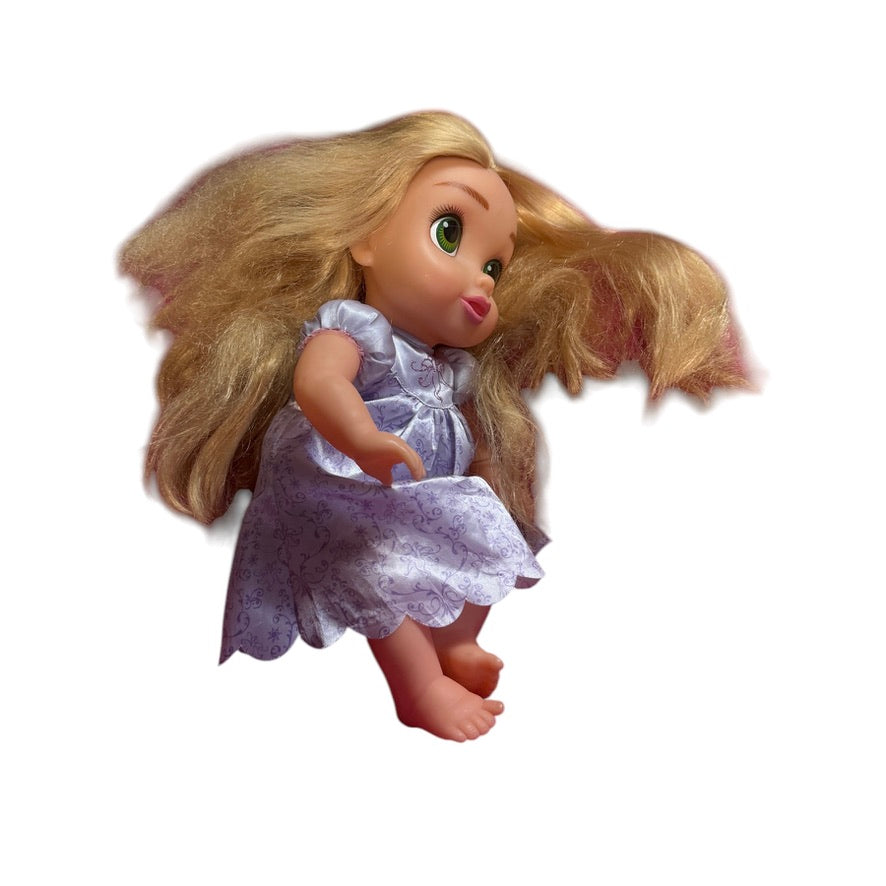Royal Rapunzel Baby Doll, Disney Jakks Pacific Inc. Luxurious Hair, Original Outfit, So Pretty!