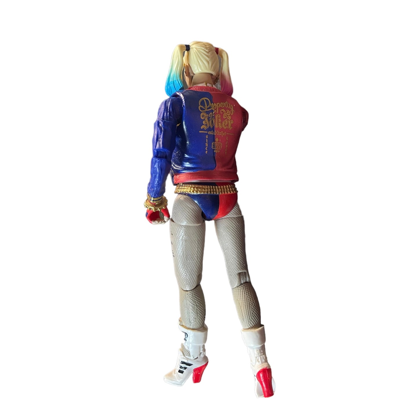 Articulated 6" DC Comics Multiverse Suicide Squad Harley Quinn Figure with Jacket EUC