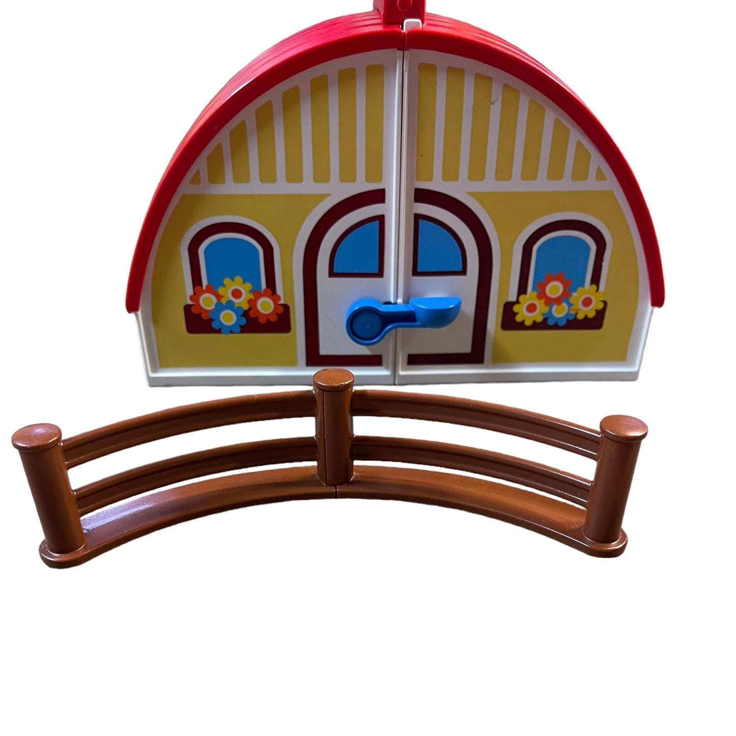 Playmobil Take-a-Long Barn & Accessories , Incomplete, Replacement Parts in GUC