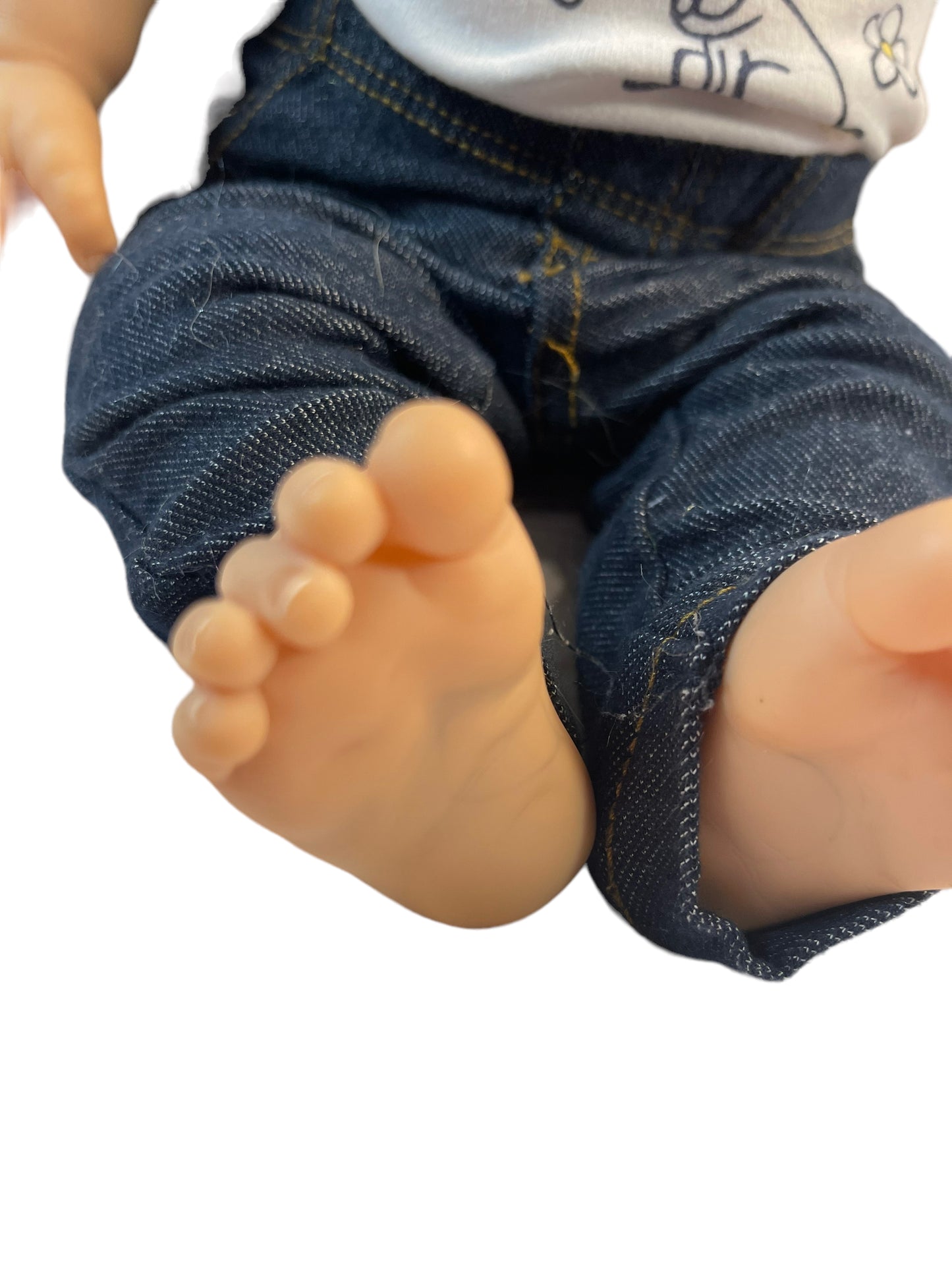 iToy Beautiful Baby Doll, Realistic Weighted, Exquisitely Detailed, Soft Cloth Body