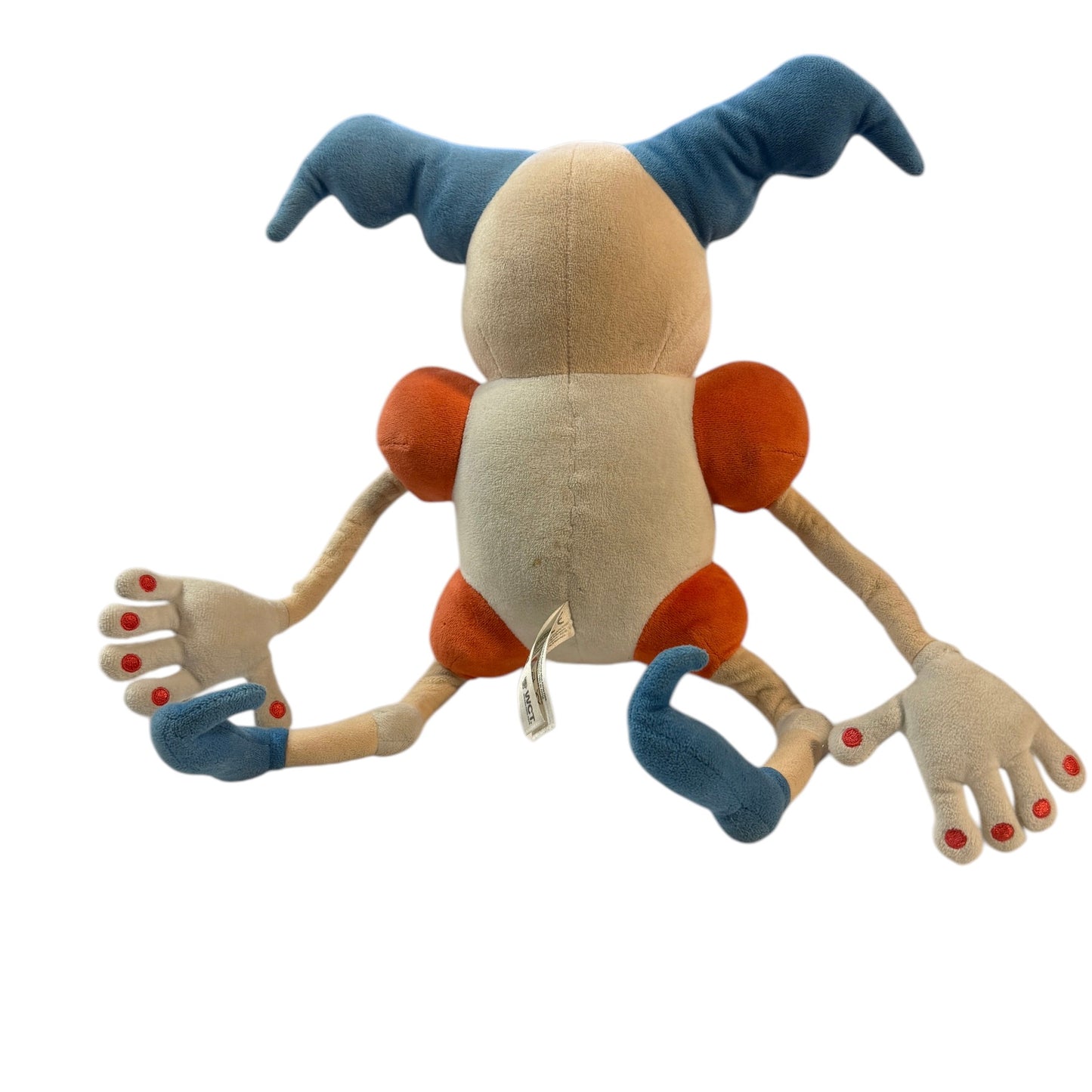Pokemon 12" Detective Pikachu Mr. Mime Soft Stuffed Plush Toy Doll Posable Limbs, Preowned