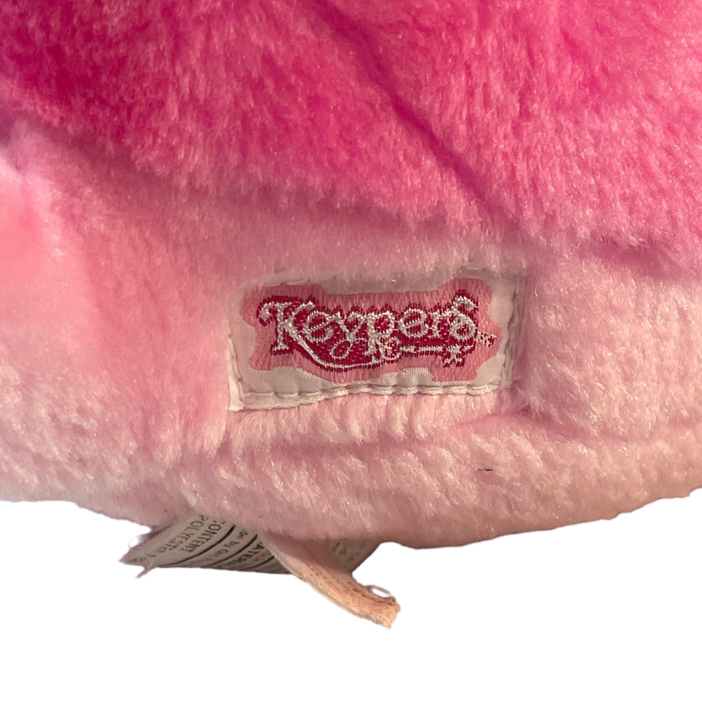 Tonka 1985 Keypers Pink Plush, a Sweet Faced Soft Snail with a Hidden Pouch in GUC